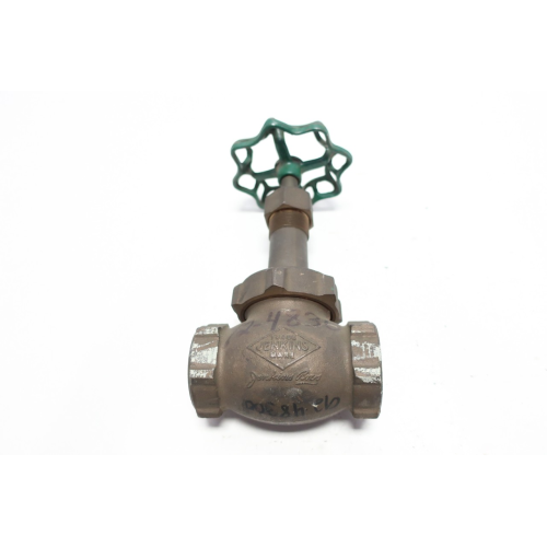 Jenkins 576-P Globe Valve Manual 300 Bronze Threaded 1-1/4in Npt