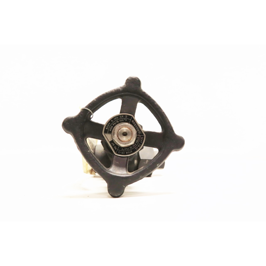 Jerguson 67 Steel Bottom Gage Valve 3/4in X 1/2in Npt