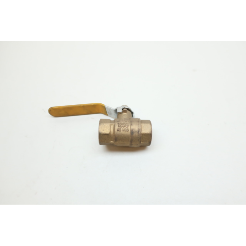 Jomar 125G Ball Valve Manual Brass Threaded 3/4in Npt