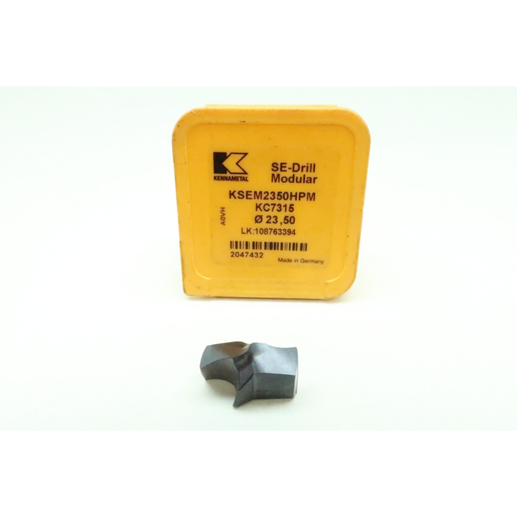 Kennametal KSEM2350HPM Se-drill Modular Insert 23.5mm