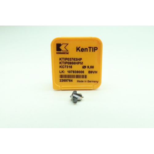Kennametal KTIP03763HP KTIP0956HPM Kentip Carbide Insert 9.56mm Kennametal KTIP03763HP KTIP0956HPM Kentip Carbide Insert 9.56mm