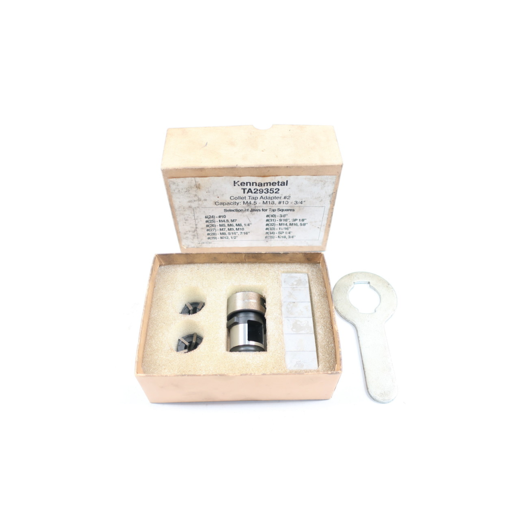 Kennametal TA29352 Collet Tap Adapter #2