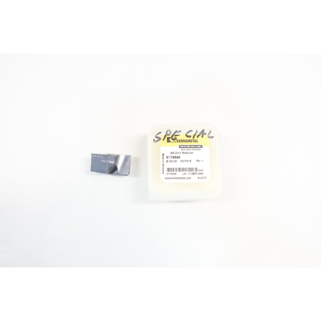 Kennmetal 5179546 KC7315 Se-drill Carbide Insert 30mm