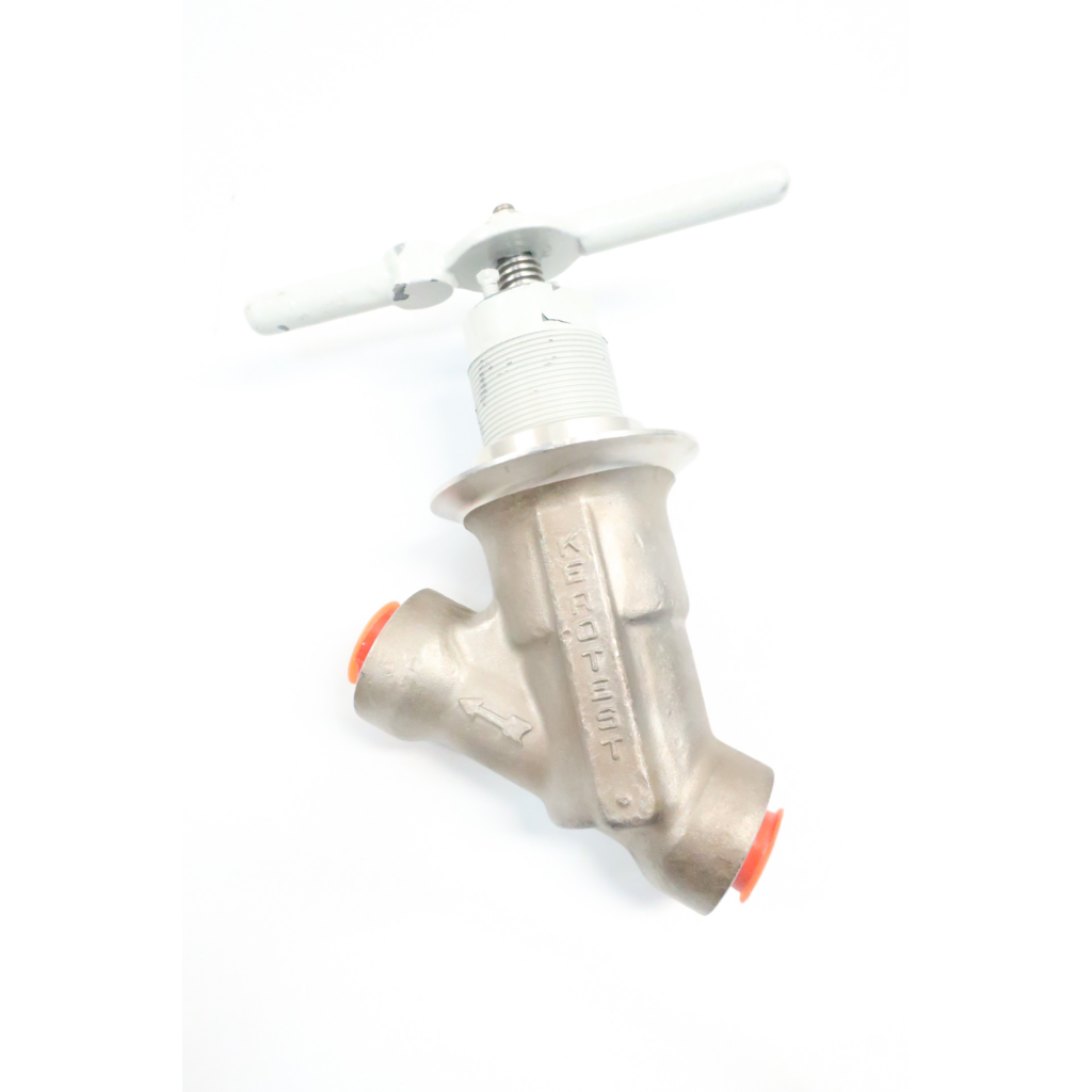 Kerotest 9915-1F Manual Stainless Socket Weld 1in Globe Valve