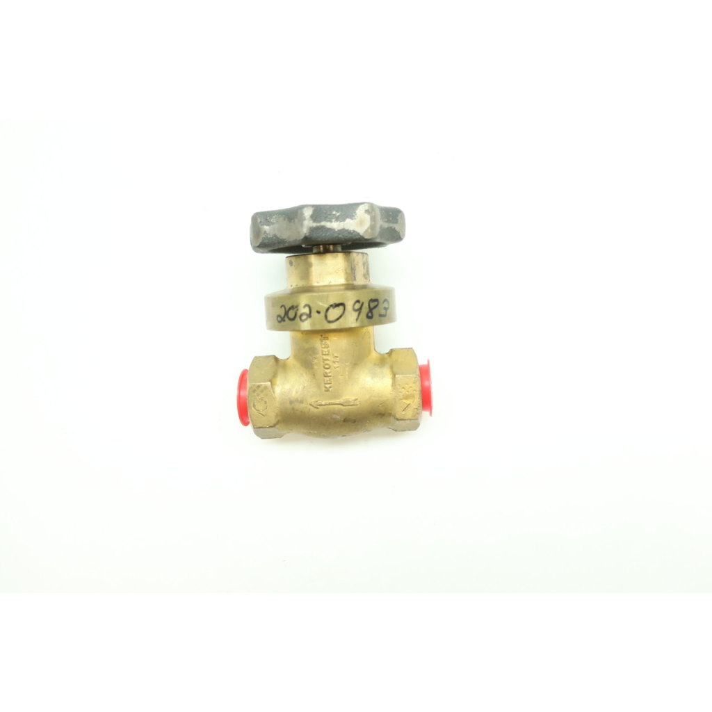 Kerotest 147 Manual Brass Needle Valve 1/2in Npt
