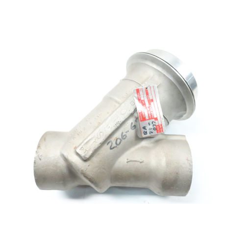 Kerotest PG-9911 Y Globe Valve Stainless Socket Weld 2in