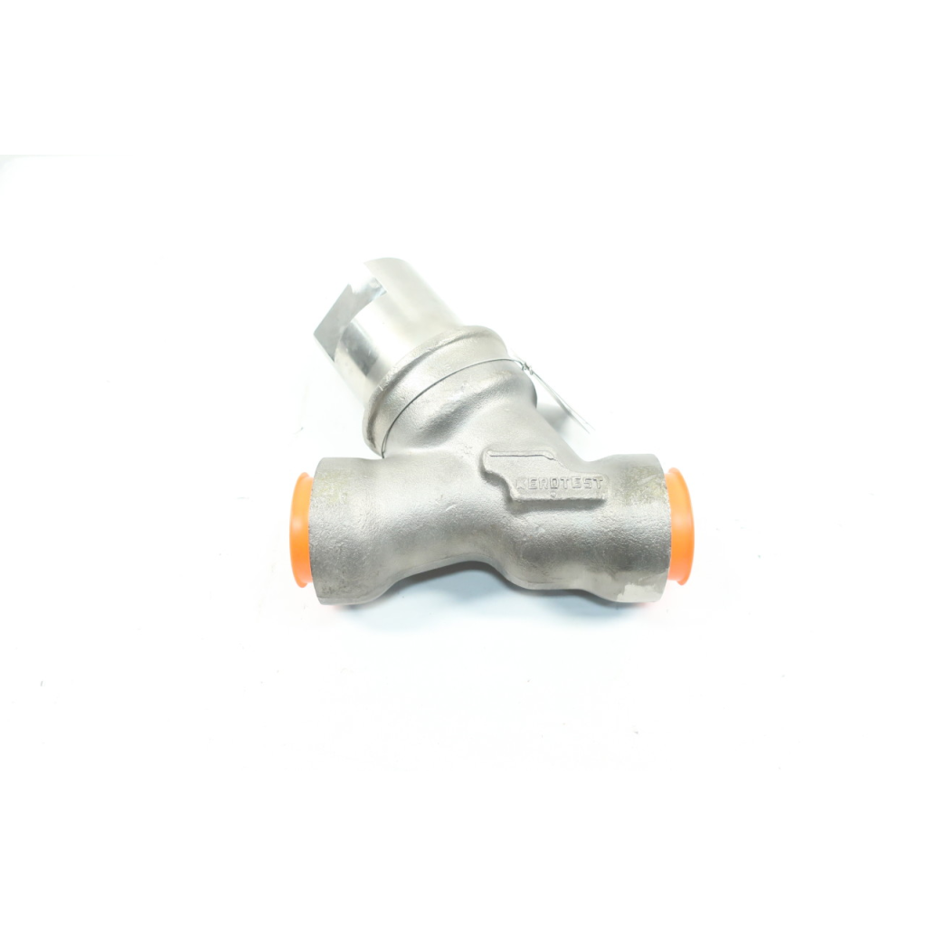 Kerotest WPSC-31506 Stainless Y Globe Valve Socket Weld 3/4in