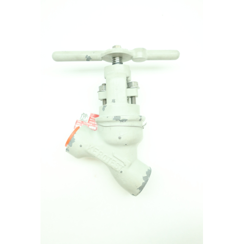 Kerotest WPS-20608G Manual Steel Socket Weld 600 1in Globe Valve