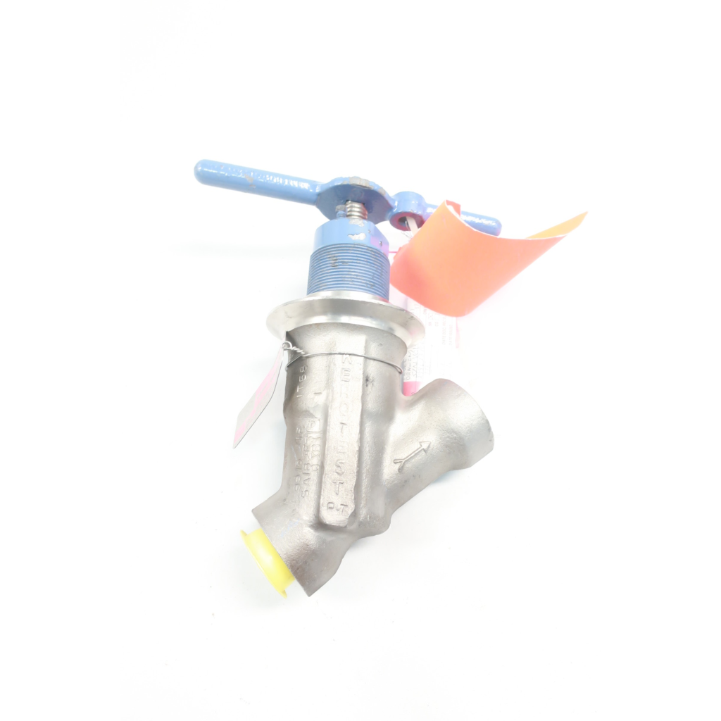 Kerotest WS-D-9915 Manual Stainless Socket Weld Globe Valve 1in