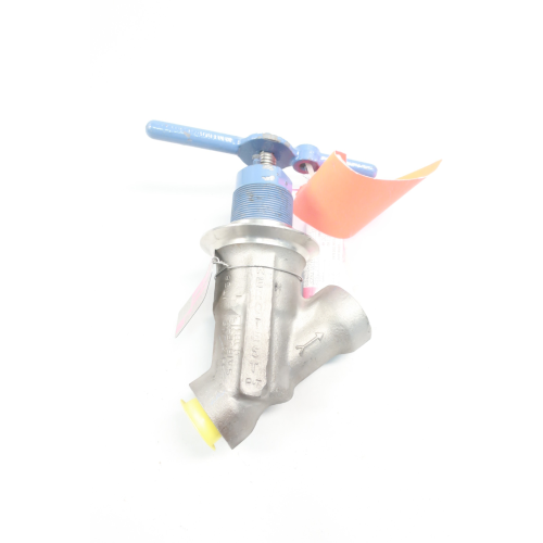 Kerotest WS-D-9915 Manual Stainless Socket Weld Globe Valve 1in