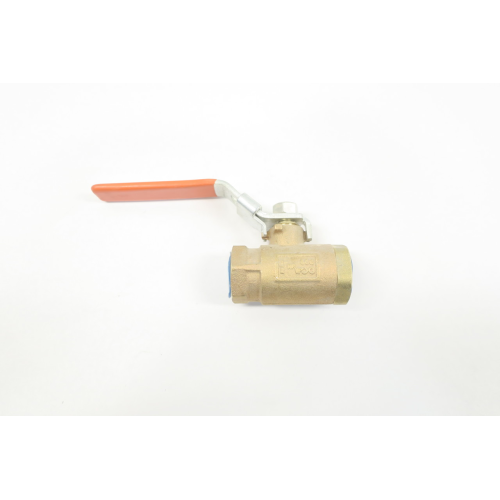 Kf Industries Bronze Threaded 1/2in Npt Ball Valve