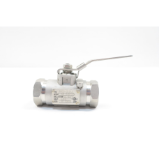 Kf Industries 6103-21213 3000# Npt Stainless 3/4in Ball Valve Kf Industries 6103-21213 3000# Npt Stainless 3/4in Ball Valve