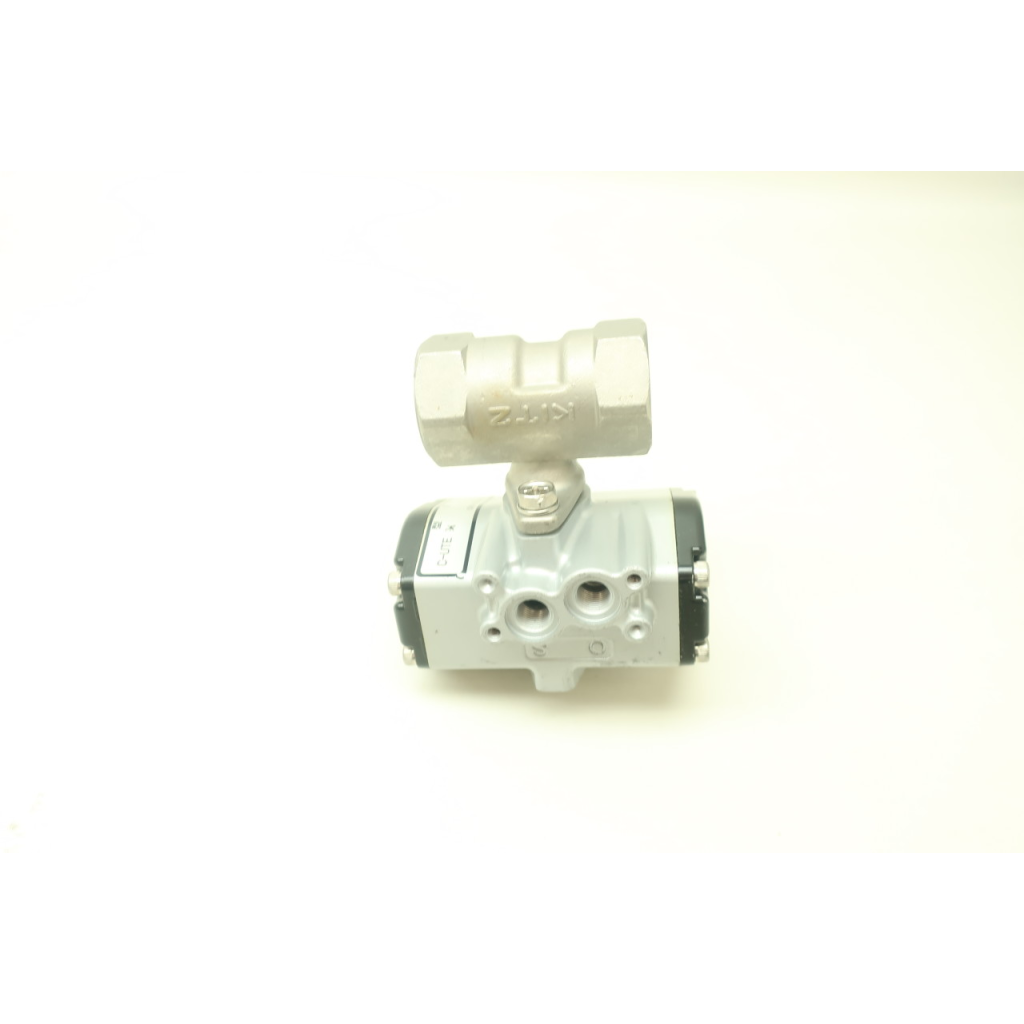 Kitz Pneumatic Stainless Ball Valve 3/4in Npt