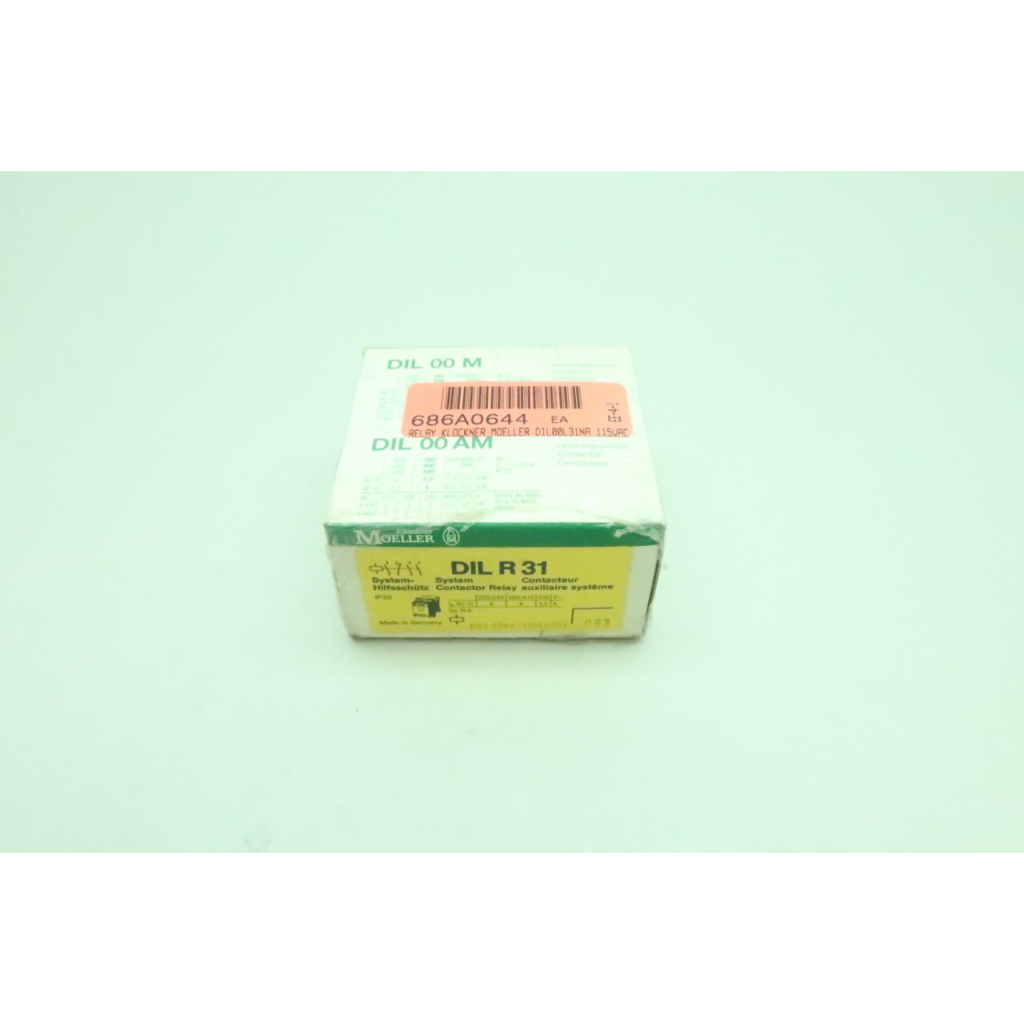 Klockner Moeller DILR31 Contactor Relay 120v-ac
