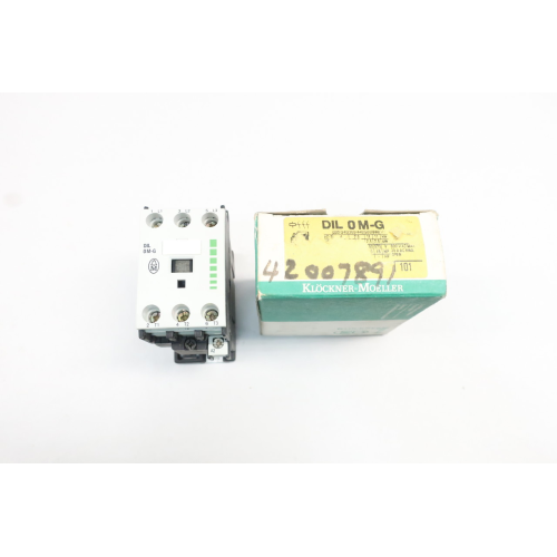 Klockner Moeller DIL0M-G Ac Contactor 24v-dc 35a 10hp