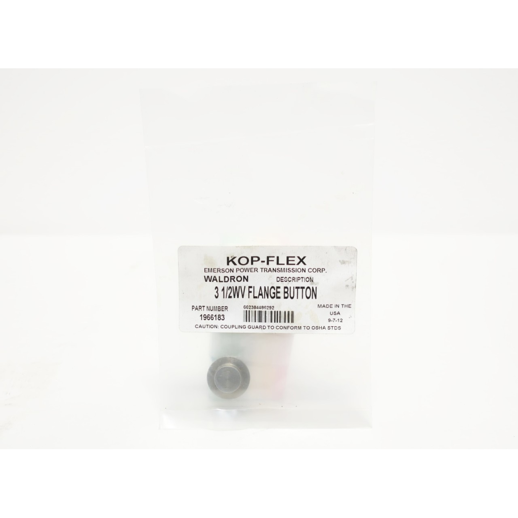 Kop-flex 1966183 662384486292 3-1/2wv Flange Button