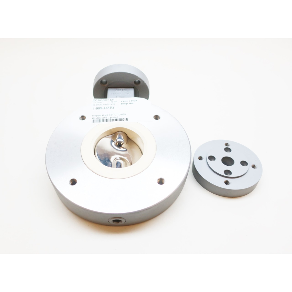 Kraft S01-01 Butterfly Valve Aluminum 6bar Stainless 2-1/2in