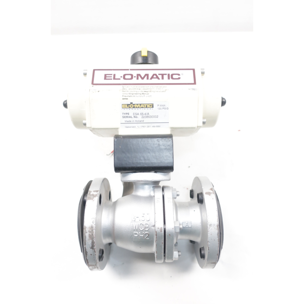 Ktm EB100 Pneumatic 150 Steel Flanged 1-1/2in Ball Valve