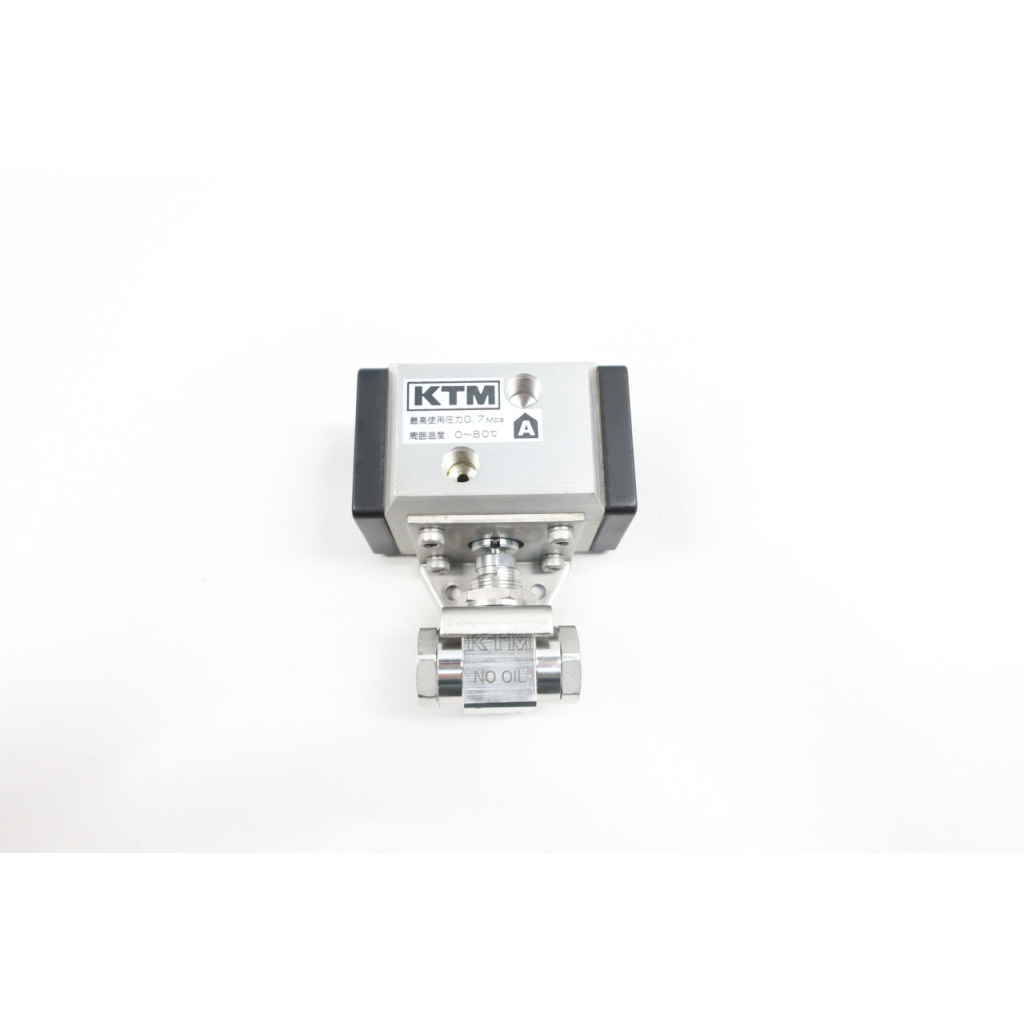 Ktm ST-F2 Pneumatic Stainless Ball Valve 1/8in Npt