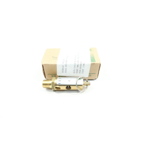 Kunkle 0542-A01AKM-0125 Brass Safety Relief Valve 152scfm 125psi 1/4in Npt