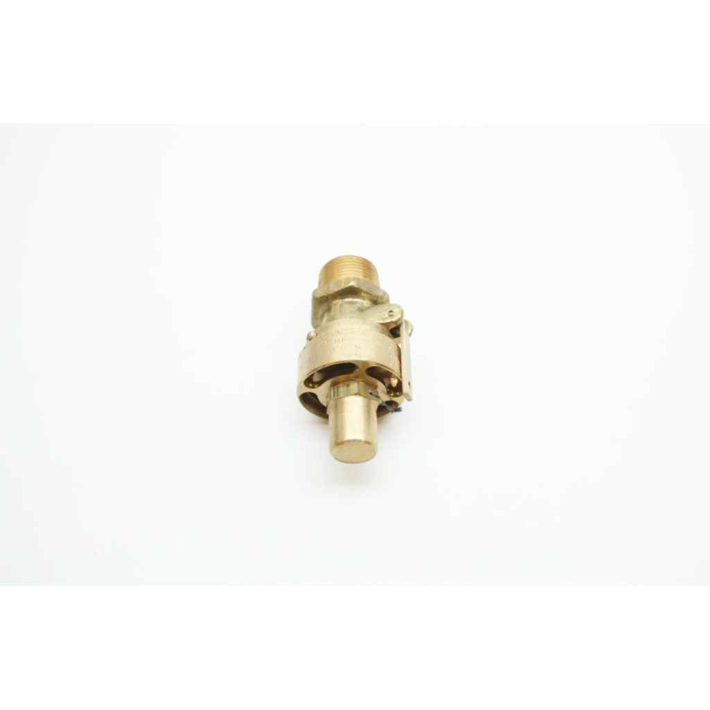 Kunkle 1A Relief Valve 85lbs 370lbs.hr. Brass Threaded 85psi 3/4in Npt