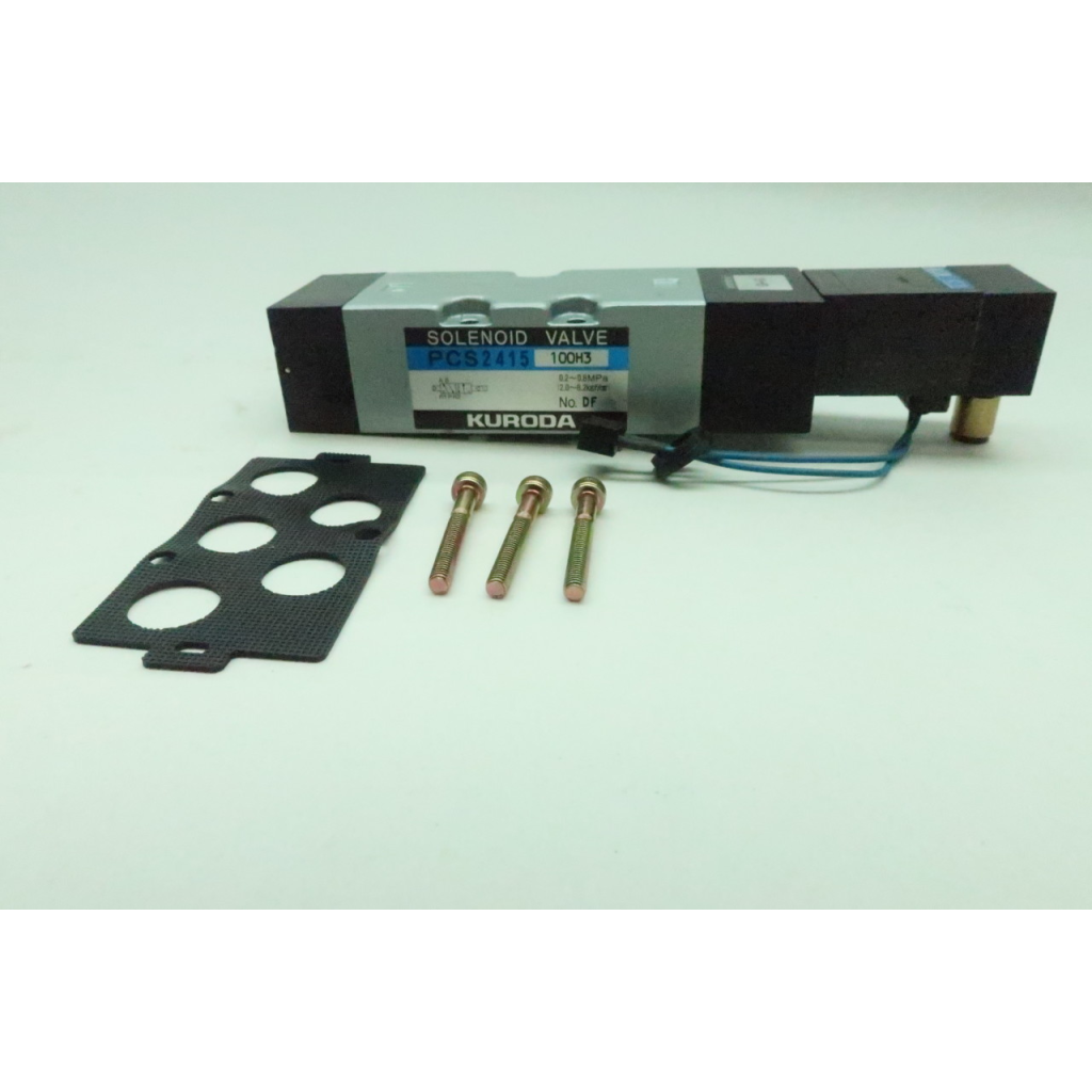 Kuroda PCS2415 100H3 Solenoid Valve 100/110v-ac