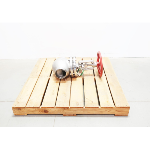 Ladish 5236900050A Manual 150 Stainless Butt Weld 5in Globe Valve