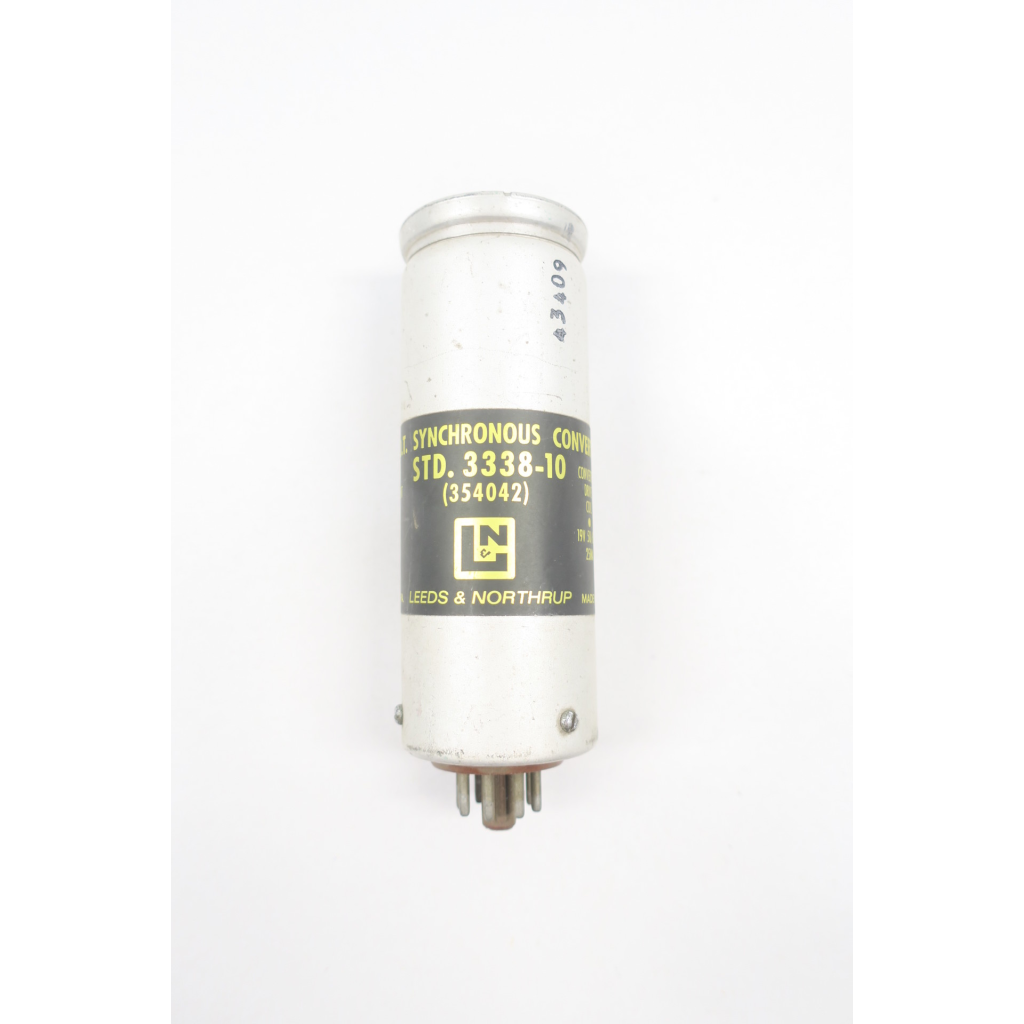 Leeds Northrup 3338-10 354042 Spdt Synchronous Converter