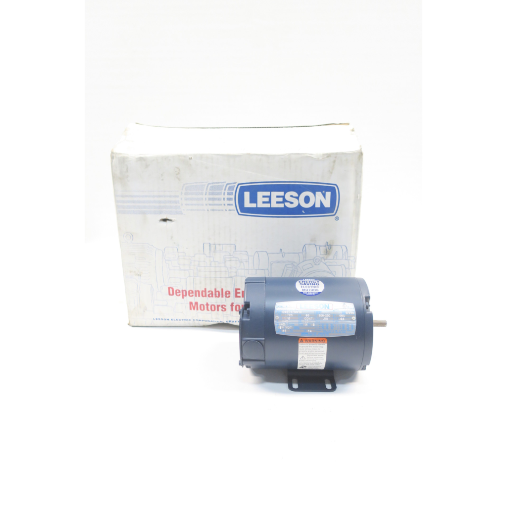 Leeson 092015.00 C42T17NB1C Motor H42 1725rpm 1/6hp 208-230/460v-ac