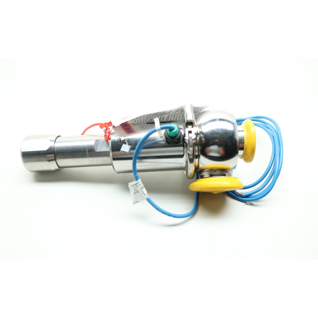 Leser 4834.7714 Clean Service Safety Relief Valve 32gpm Stainless 15psi 1-1/2in