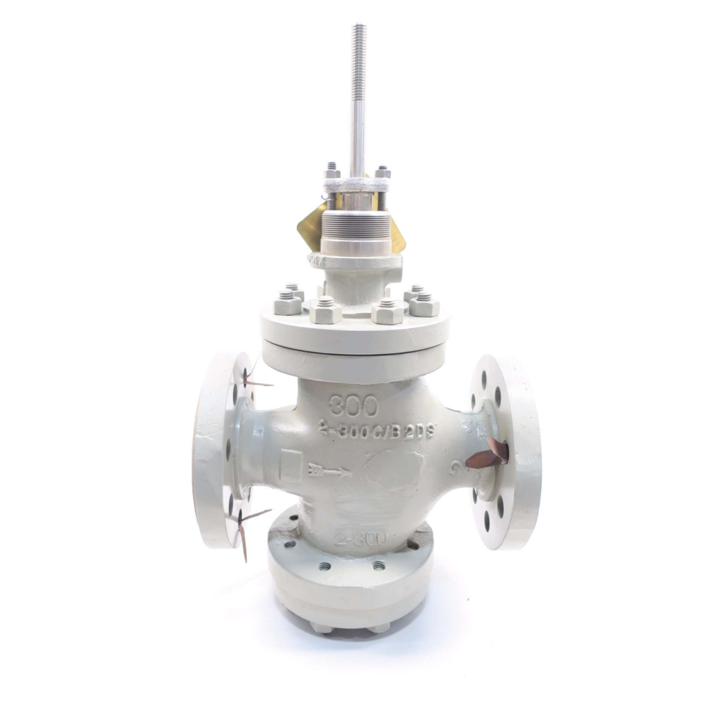 Leslie Controls KMB22413ES2NM2DDX 2 In 300 Flanged Plug Valve