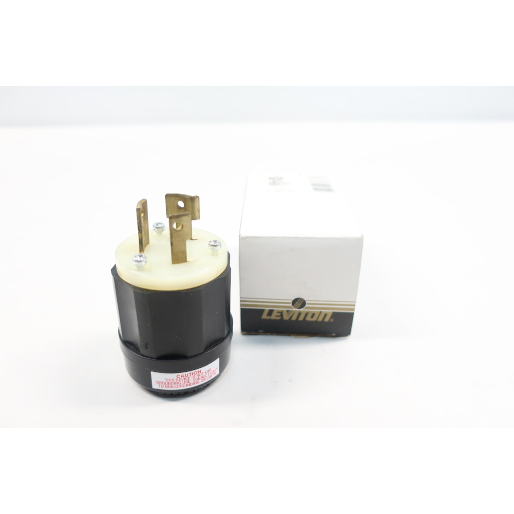 Leviton 2681 Plug 3p 3w 30a Amp 480v-ac