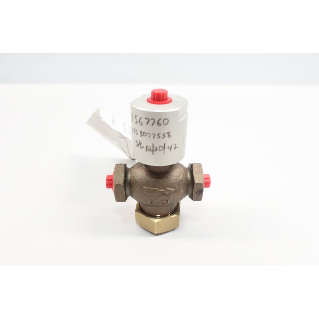 Lexair B-61 Bronze Pilot Operated Poppet Valve 1/4in Npt