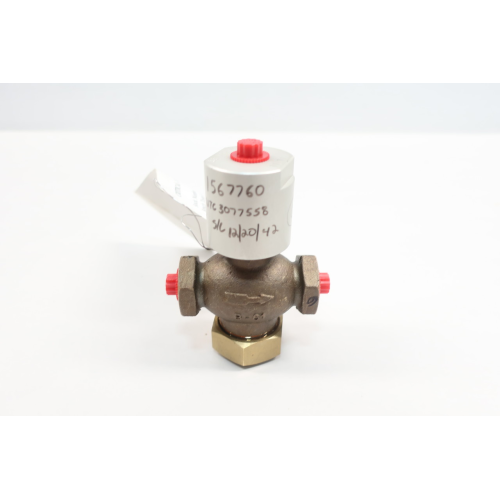 Lexair B-61 Bronze Pilot Operated Poppet Valve 1/4in Npt