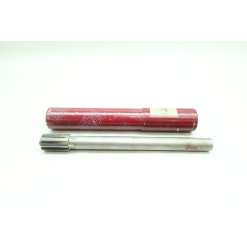 Lexington 346536 Carbide Tipped Straight Shank 8 Flute Reamer 11in 1-1/8in