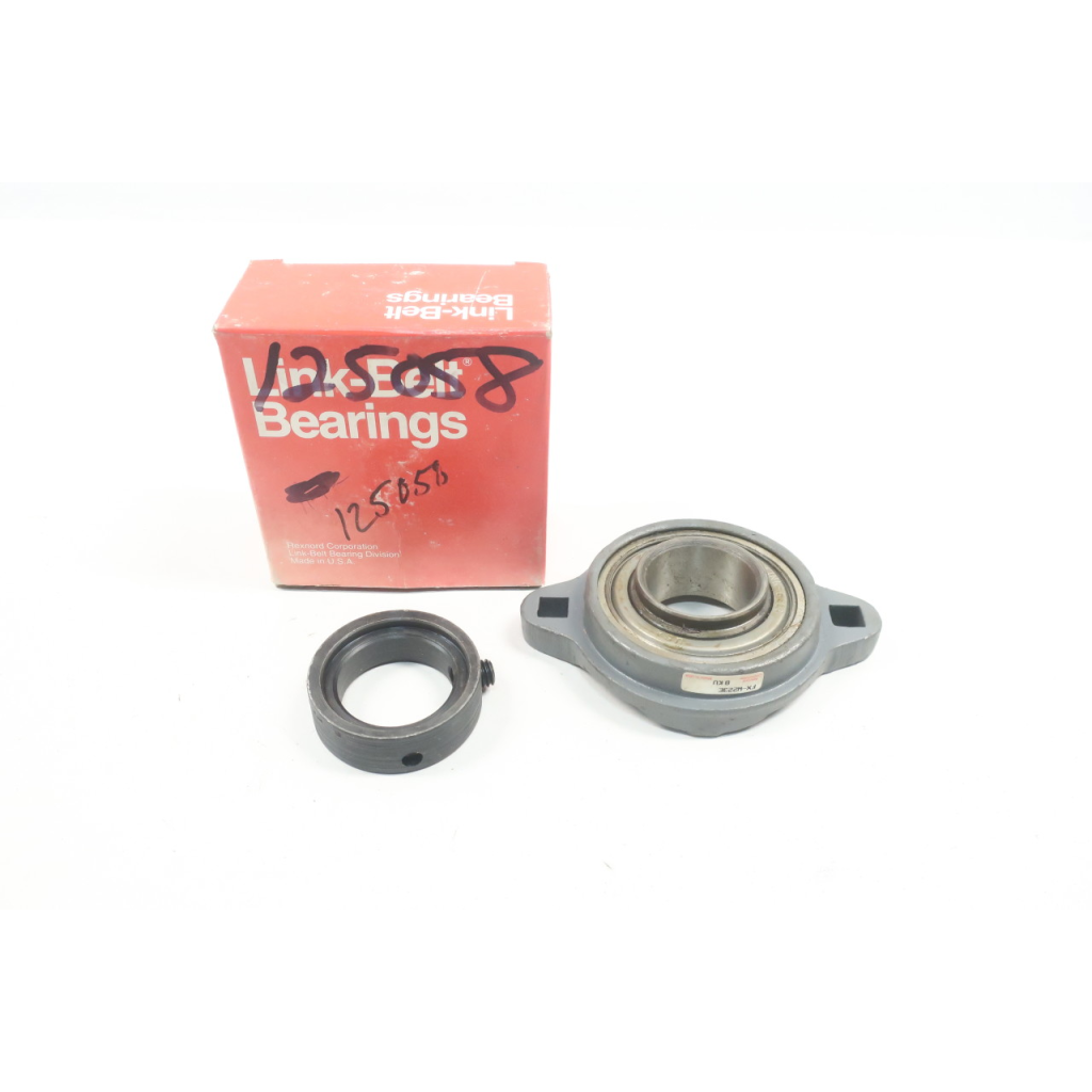 Link-belt FXW223E Flange Ball Bearing 1-7/16in