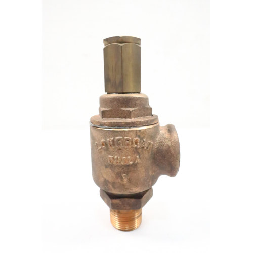 Lonergan Bronze Threaded Relief Valve 1-1/2in Npt