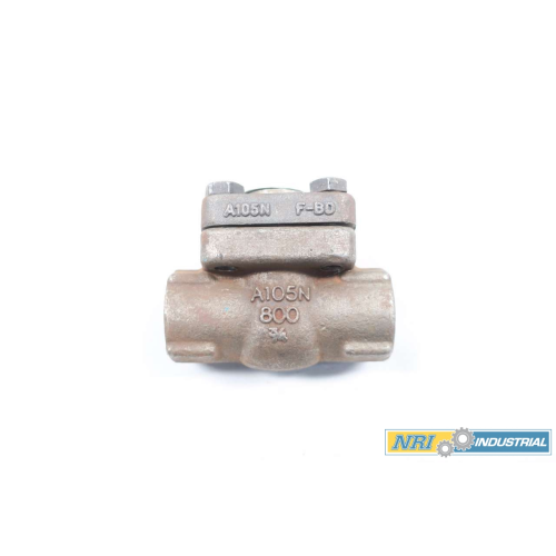 Lunkenheimer 4302-W-SW 3/4 In Steel Piston Socket Weld Check Valve