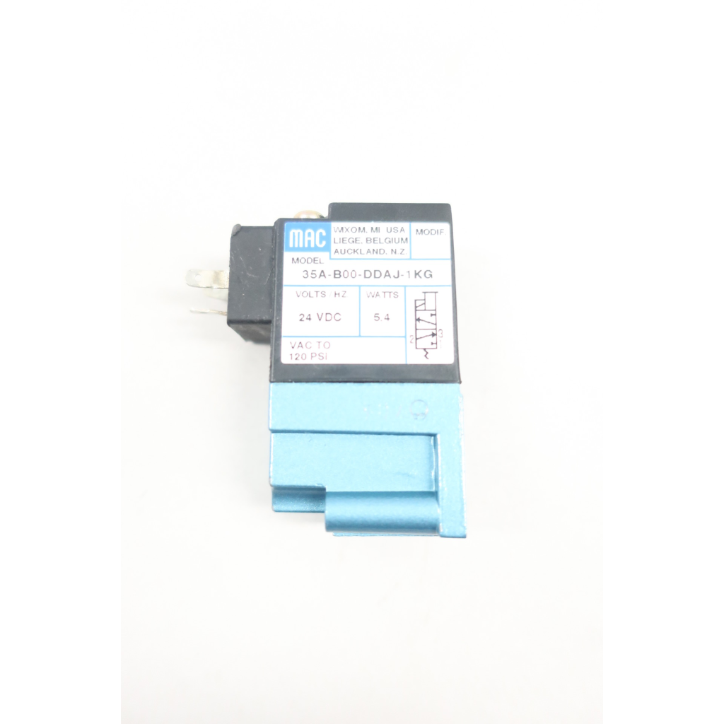 Mac 35A-B00-DDAJ-1KG Solenoid Valve 24v-dc