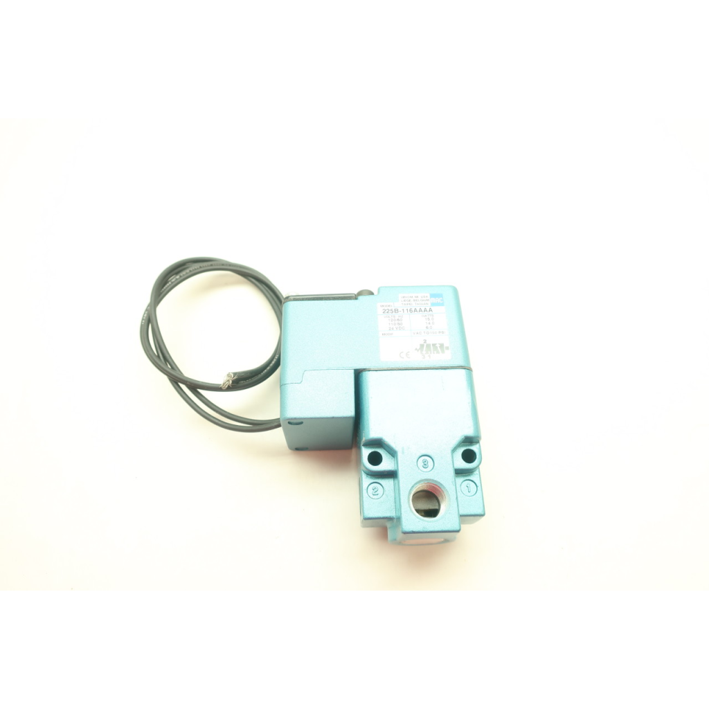 Mac 225B-116AAAA Solenoid Valve 120v-ac 1/4in Npt