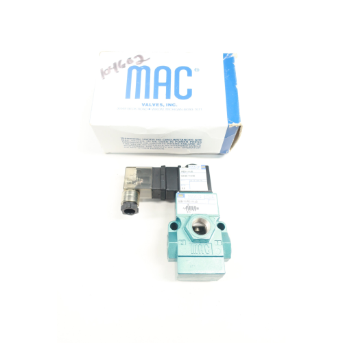 Mac 55B-11-PE-111JD Solenoid Valve 120v-ac 1/4in Npt