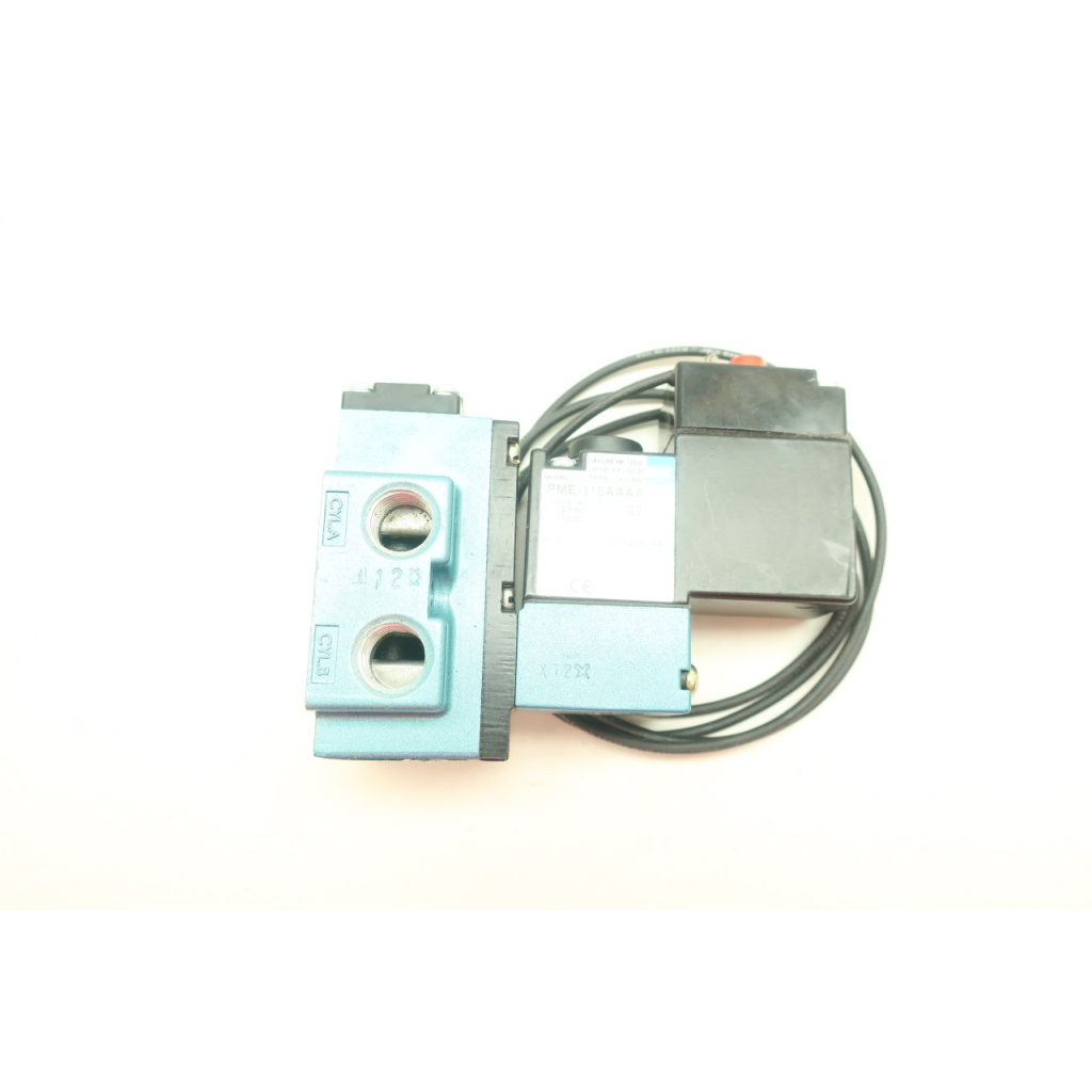 Mac 912B-PM-116AA Solenoid Valve 120v-ac 1/4in Npt