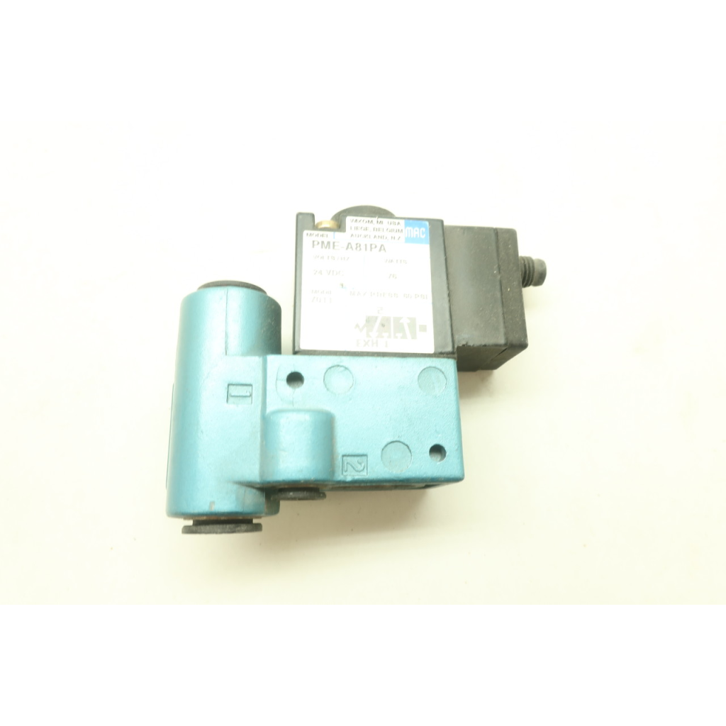 Mac PME-A81PA Solenoid Valve 24v-dc