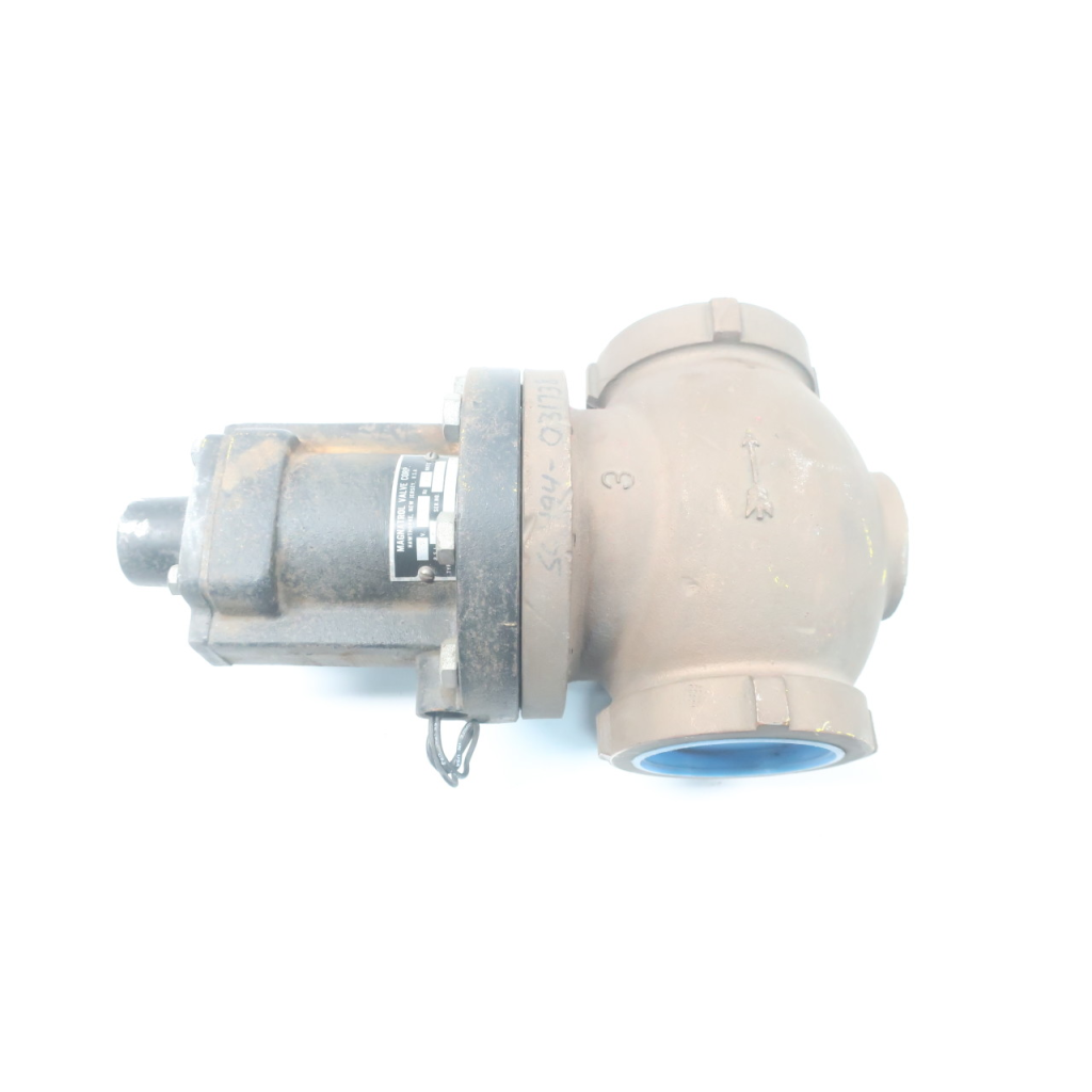Magnatrol 44AR49 Bronze Solenoid Valve 60w 60hz 100psi 120v-ac 3in Npt