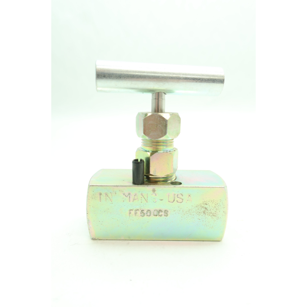 Magnum FF-50-CS Manual Steel Needle Valve 1/2in Npt