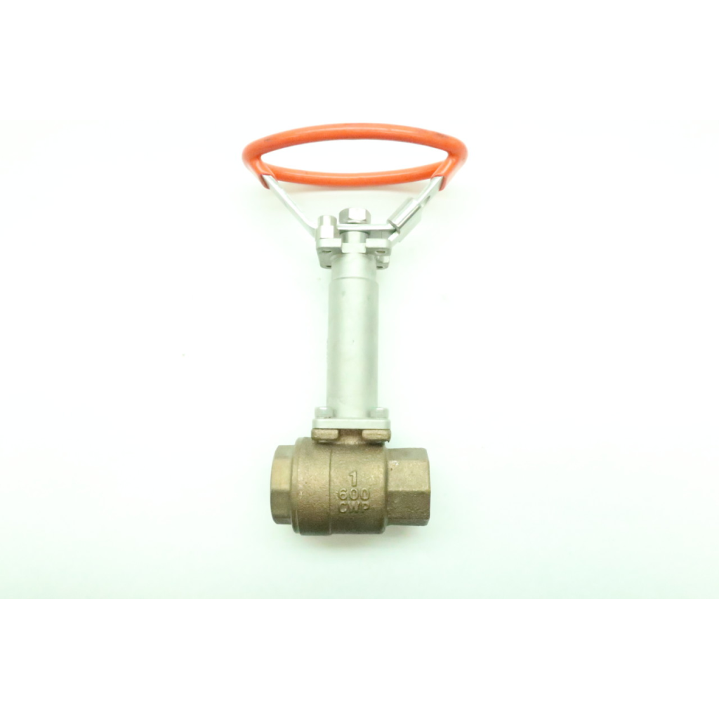 Manual Bronze Ball Valve 1in Npt 600cwp