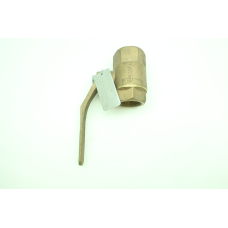 Manual Bronze Threaded Ball Valve 1-1/2in Npt 600wog