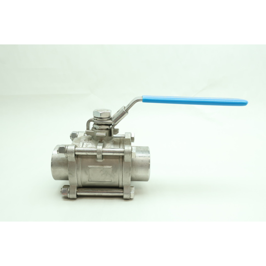 Manual Stainless Butt Weld Ball Valve 1-1/2in