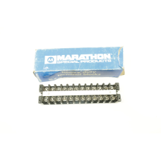 Marathon 1512 Heavy Duty Terminal Block 12p 600v-ac 75a Amp