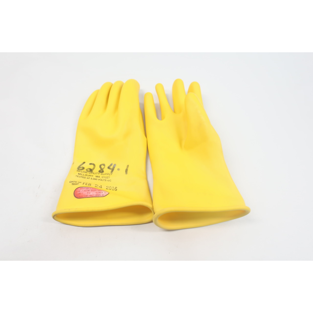 Marigold Type 1 Class 0 Size 11 Yellow Lineman Glove